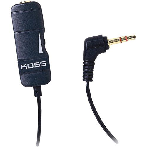 Koss Volume Control w/ Pocket/Belt Black