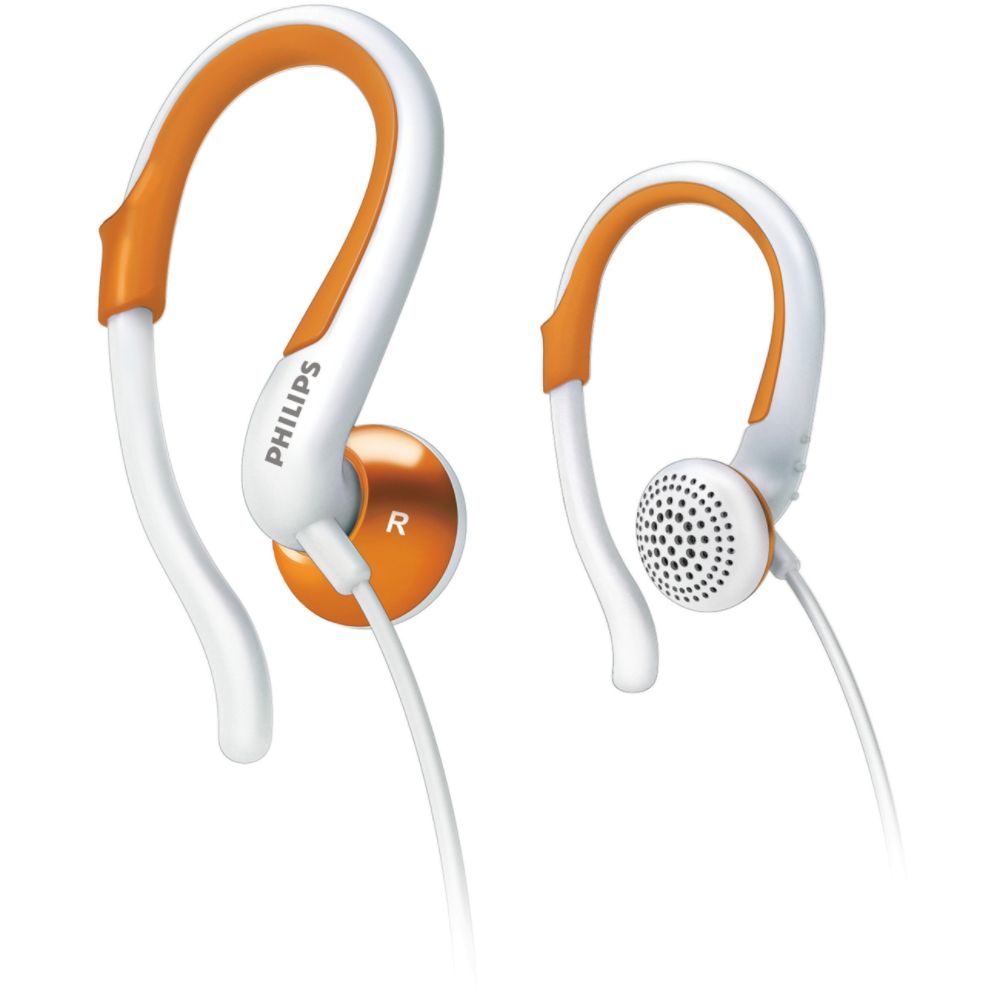 Philips AdJ. Earhook headphoneOrange