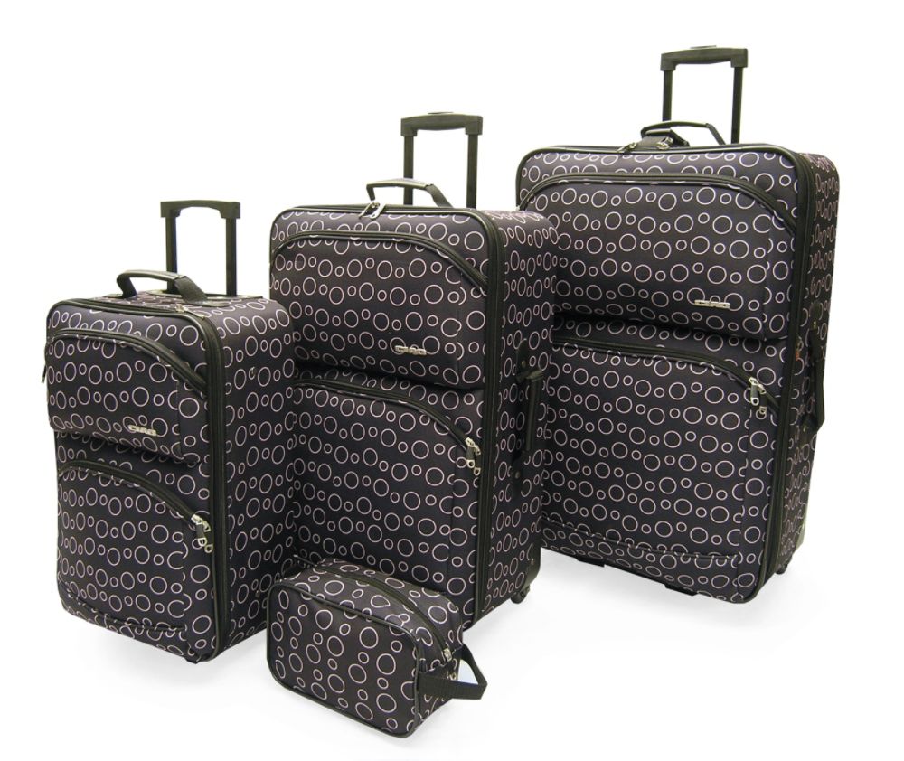 CIAO 4 PC SET BLACK-PINK PRINT at Sears.com