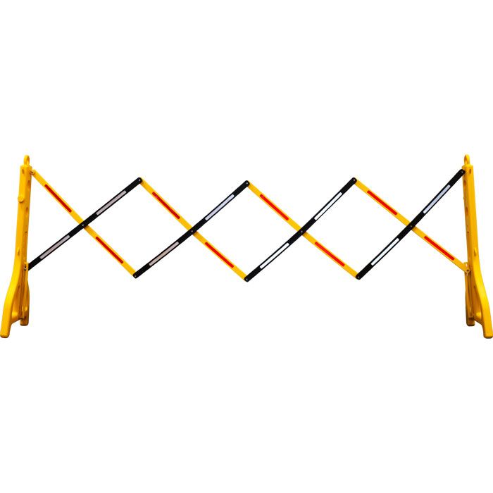 Trademark Tools Foldable Traffic Barrier - Upto 8 Feet Long