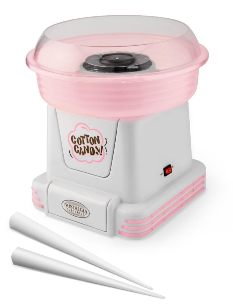 Nostalgia Electrics PCM-805 Hard & Sugar-Free Cotton Candy Maker