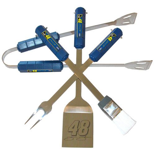 BSI Products Jimmie Johnson #48 Bbq Set 4 Piece