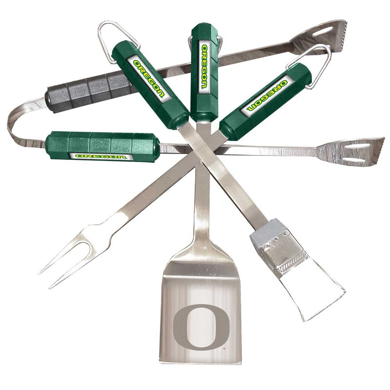 BSI Products Oregon Ducks 4 Pc Bbq Set