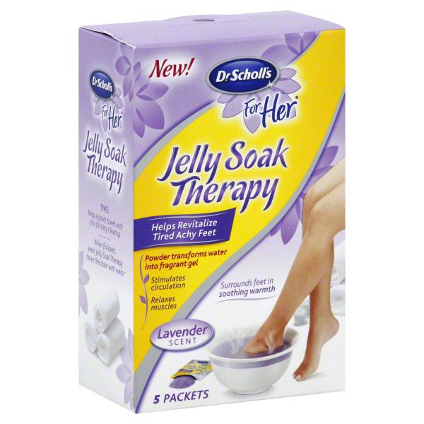 Dr. Scholl's Jelly Soak Therapy, Lavender Scent, 5 packets at Kmart.com