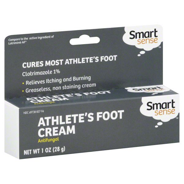 Smart Sense Athlete's Foot Cream, Antifungal 1 oz at Kmart.com