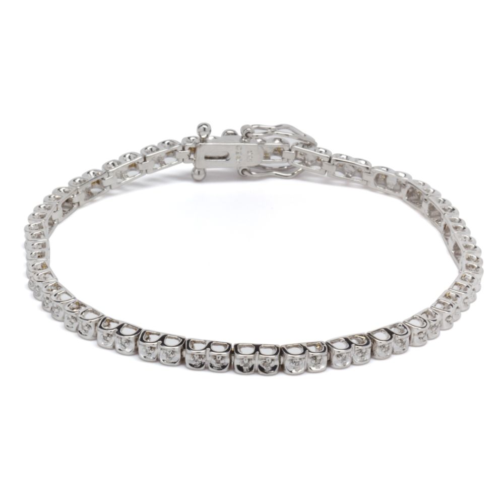 1/4cttw Diamond Bracelet in Sterling Silver at Sears.com