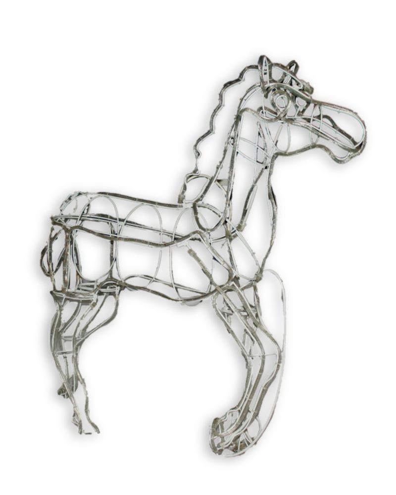 Brite Star 3d 50" running rope light  prancing horse with chasing function on legs! at Kmart.com
