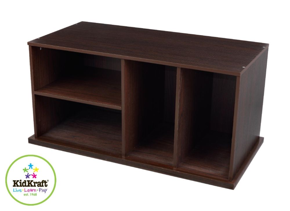 Storage Unit with ShelvesEspresso