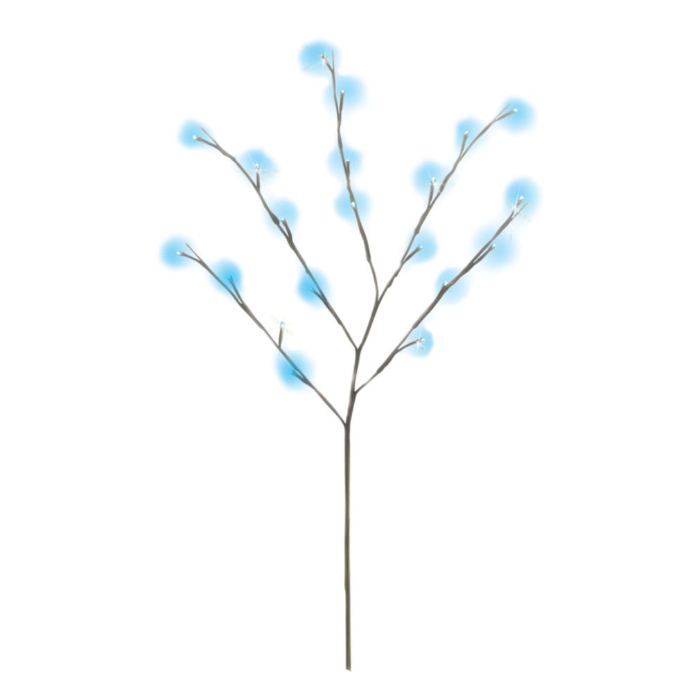 Brite Star 60L MICRO MINI TWIG TREE, BLUE LED, SET OF 3 at Kmart.com