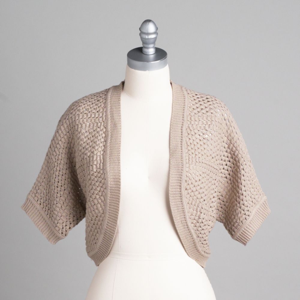 Covington Women's Petite Crochet Bolero Jacket at Kmart.com