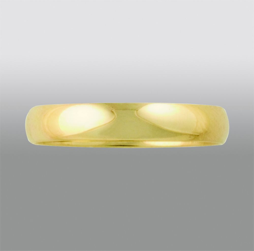 10K 4mm Yellow Gold Wedding Band at Kmart.com