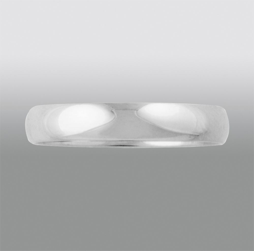10K 4mm White Gold Wedding Band at Sears.com