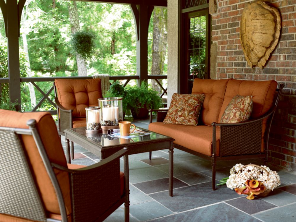 Simply Outdoors Pine Lake 4 Pc. Deep Seating Set at Sears.com