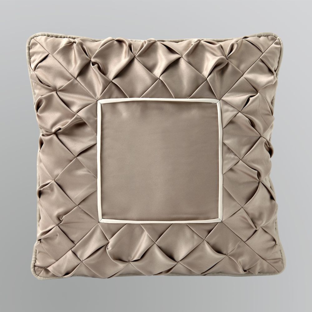 Gramercy Park Elise 18" Square Decorative Pillow - Ivory at Sears.com