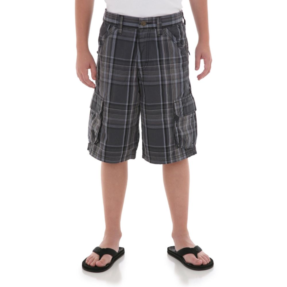 Wrangler Boys’ Shorts Denim Plaid at Kmart.com