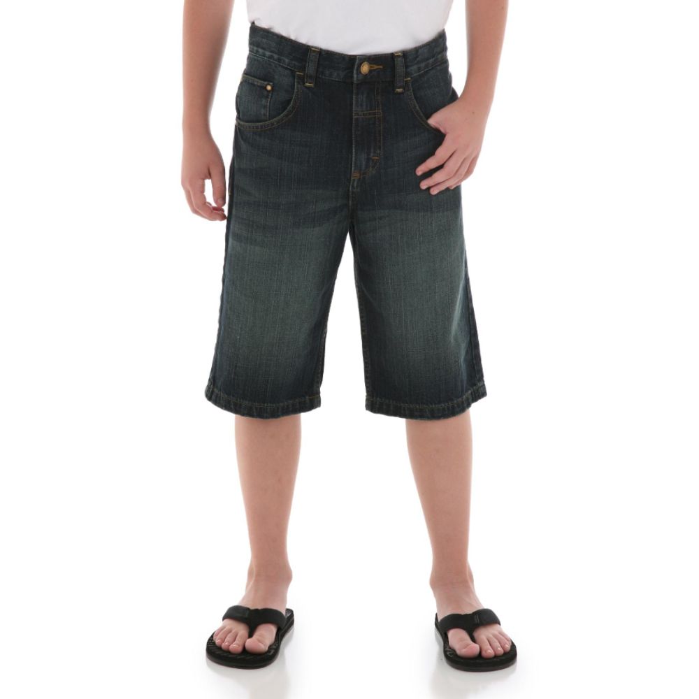 Wrangler Boys’ Shorts Denim Tinted Husky at Kmart.com