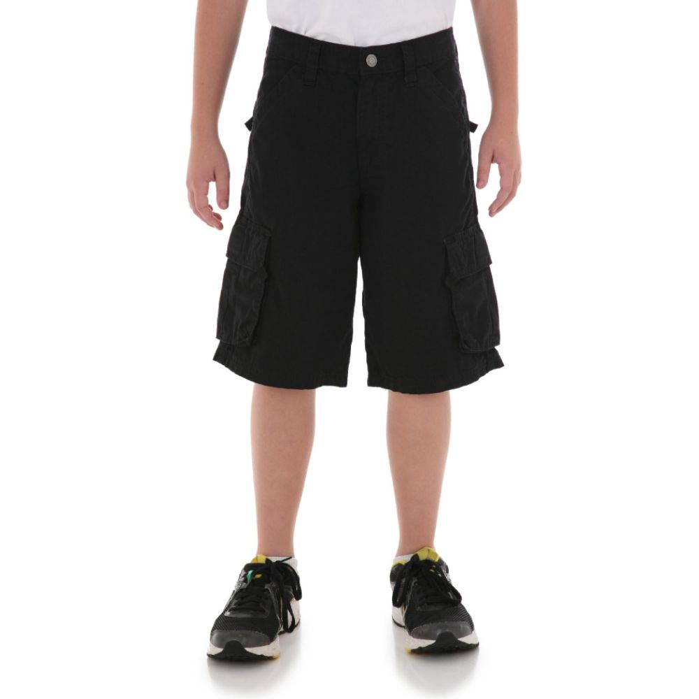 Wrangler Boys’ Shorts Ripstop Black Husky at Kmart.com