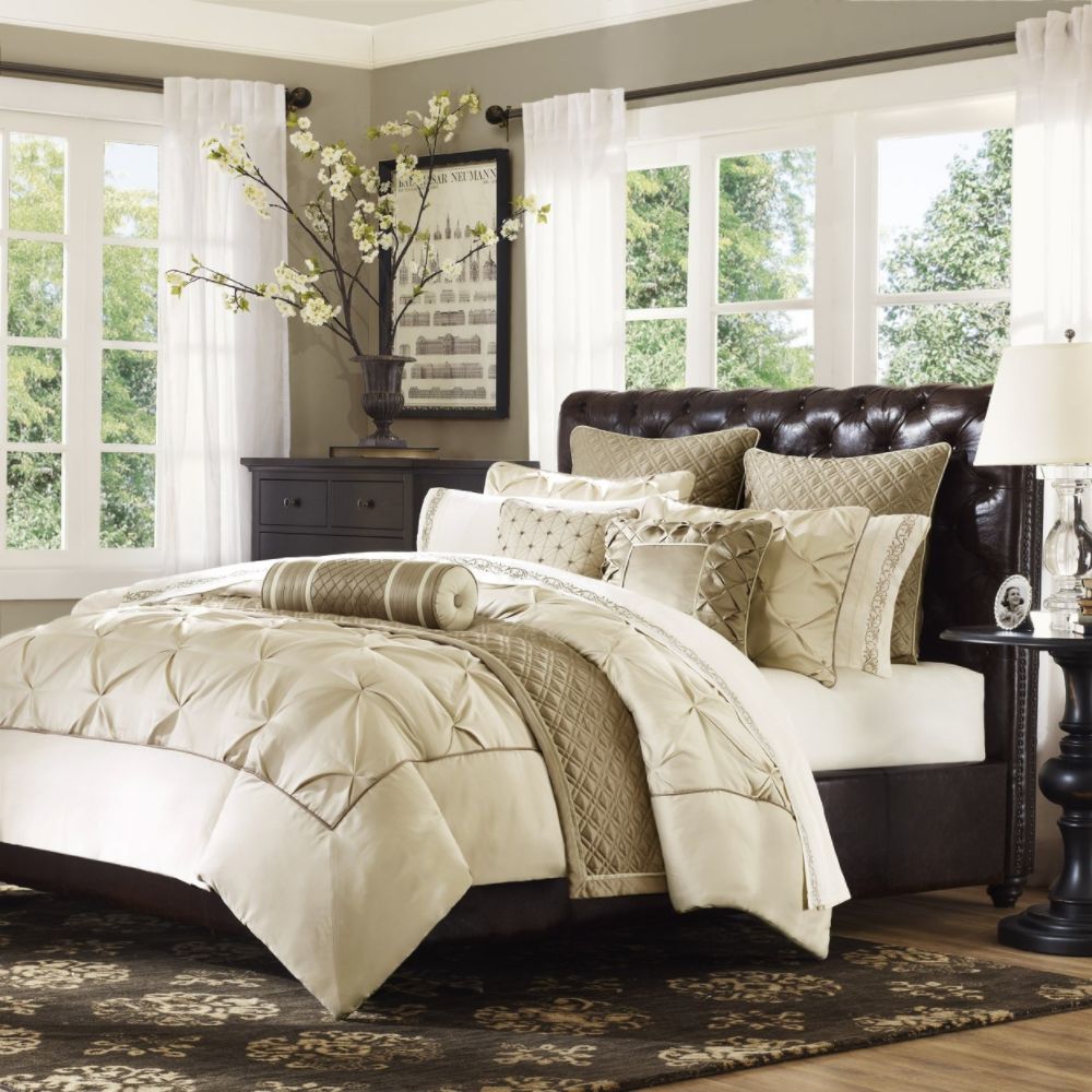 Gramercy Park Elise Mini Comforter Set 3 pc - Ivory at Sears.com