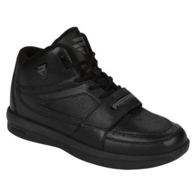 Protege Men's Rebound Leather Basketball Sneaker - avail up to size 16 - Black at Kmart.com
