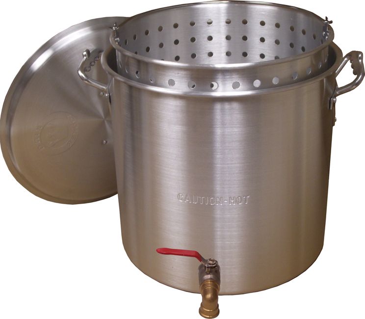 King Kooker&reg; 100 Qt. Aluminum Boiling Pot with Drain Valve at Sears.com