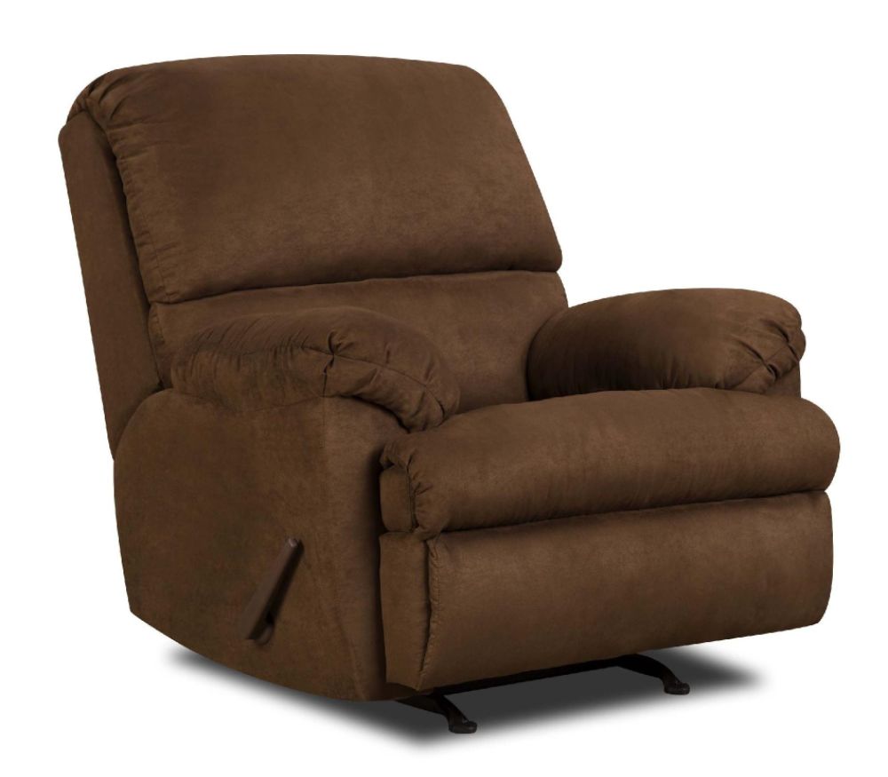 Simmons Worthington Microfiber Chocolate Rocker Recliner at Kmart.com