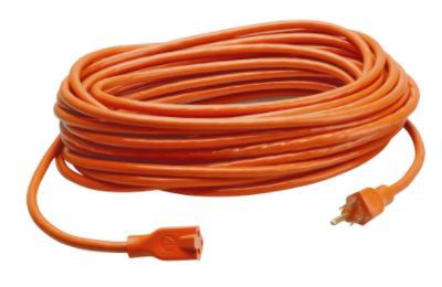 Coleman Cable EXTENSION CORD 50' 14/3 SJTW, ORANG