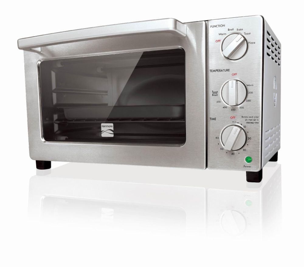 Kenmore 6-Slice Convection Toaster Oven, White at Sears.com
