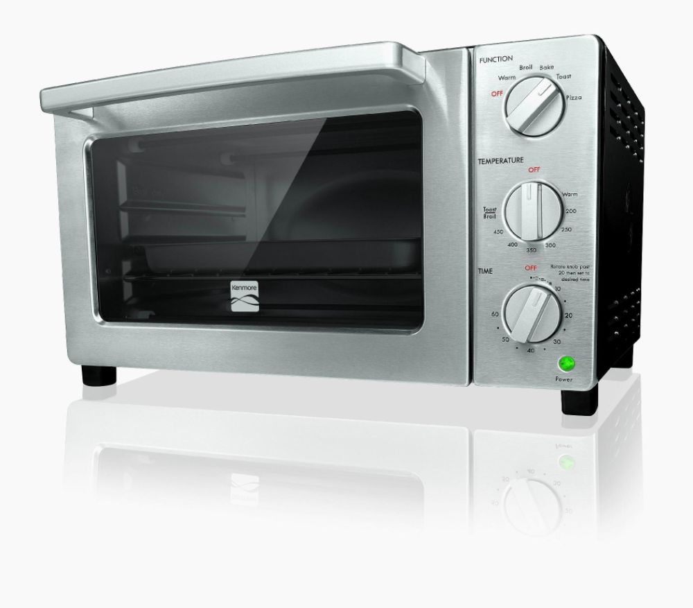 Kenmore 6-Slice Convection Toaster Oven, Black at Sears.com