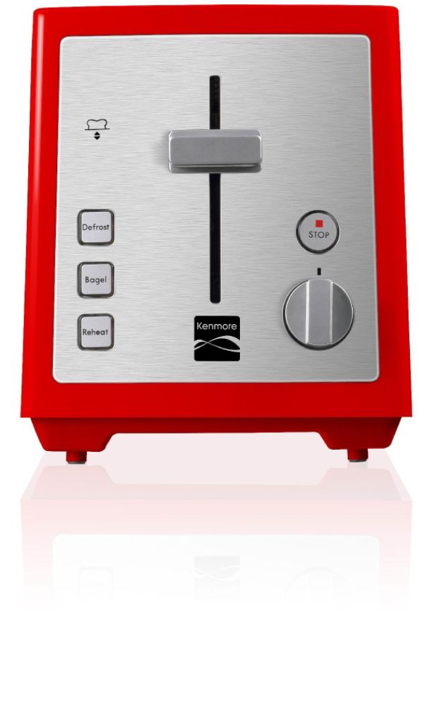 Kenmore 2-Slice Toaster,Red (00804604000 4204) photo