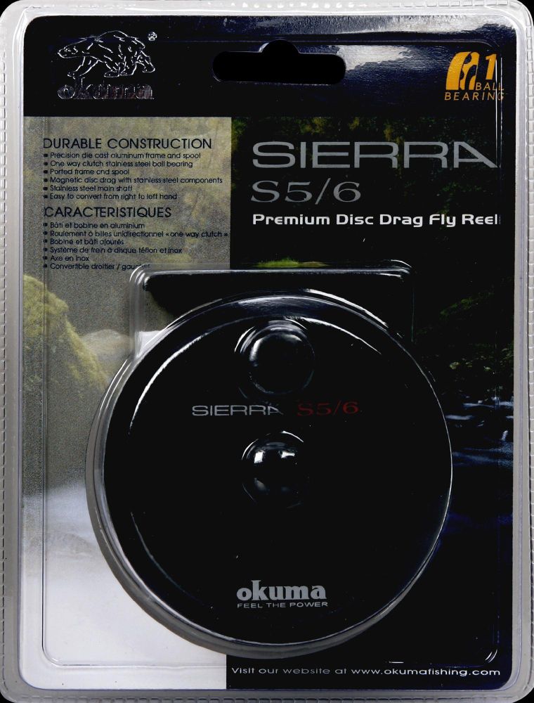 Okuma Sierra Fly Reel Size 5/6