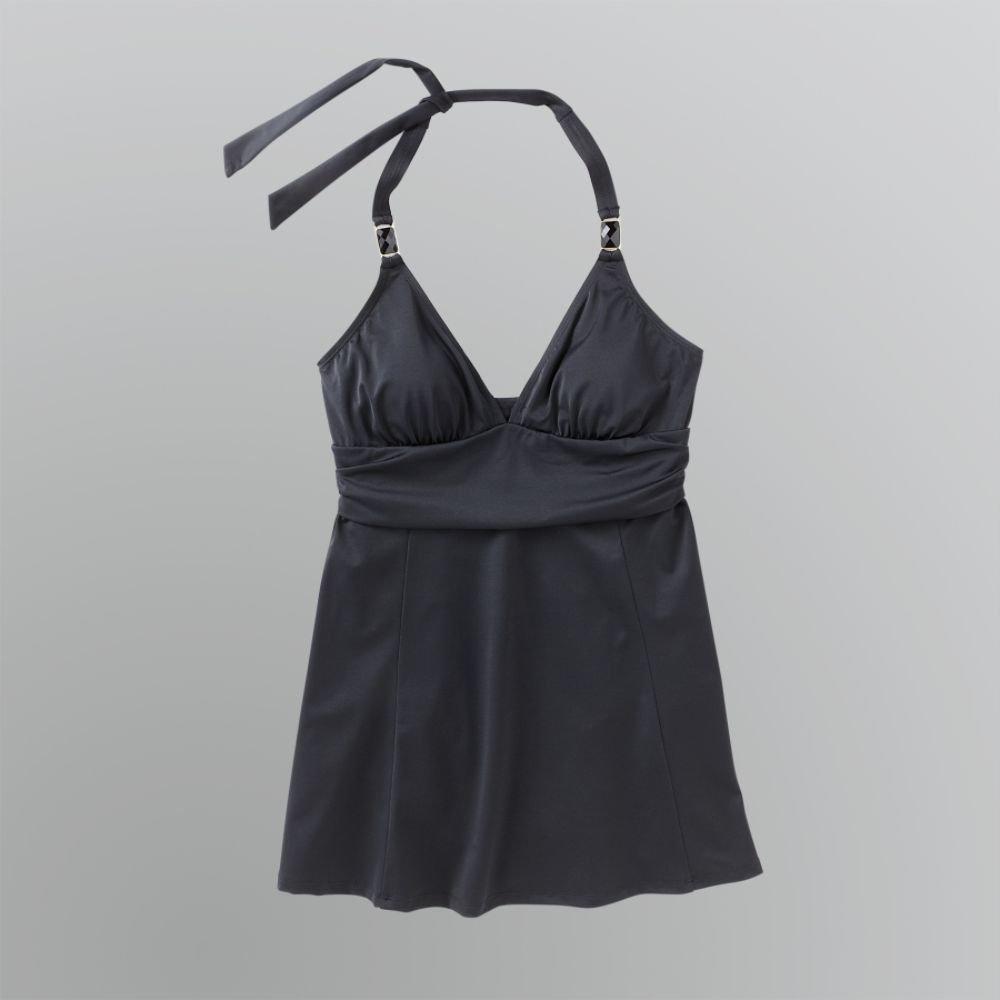 Tropical Escape Women's Swim Dress - Onyx at Sears.com