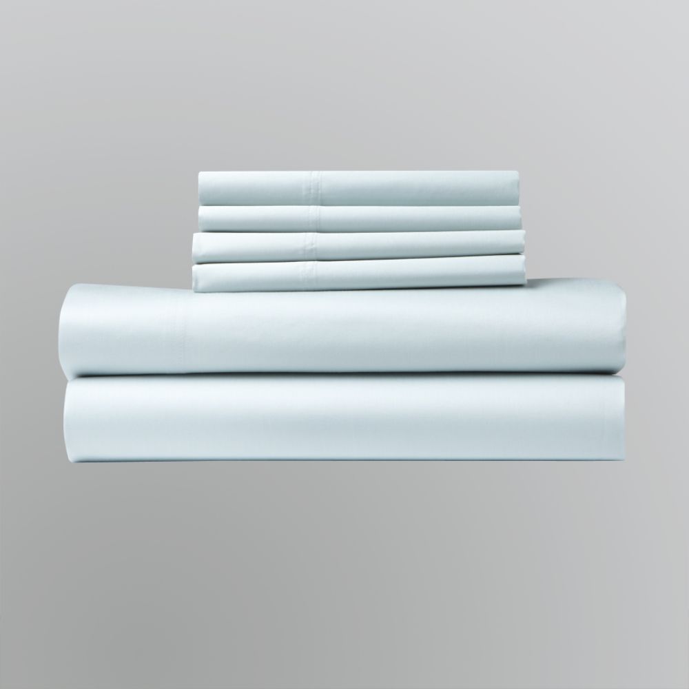 Platinum Collection 800 Thread Count  Sheet Set 6 Pc. - Light Blue