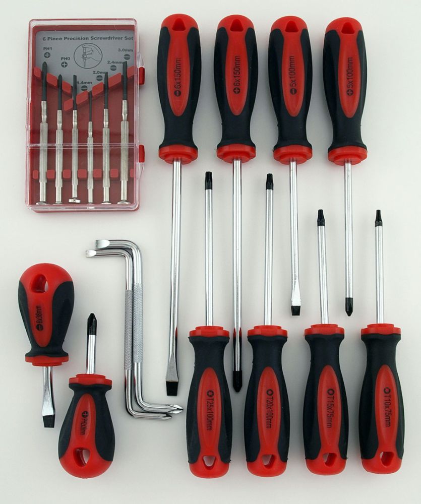 18PC SCREWDRIVER SET