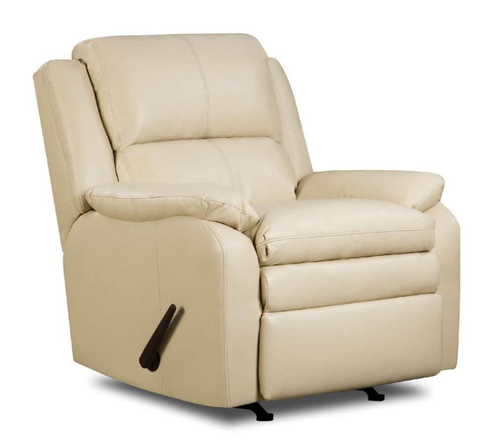 Leather Rocker Recliner