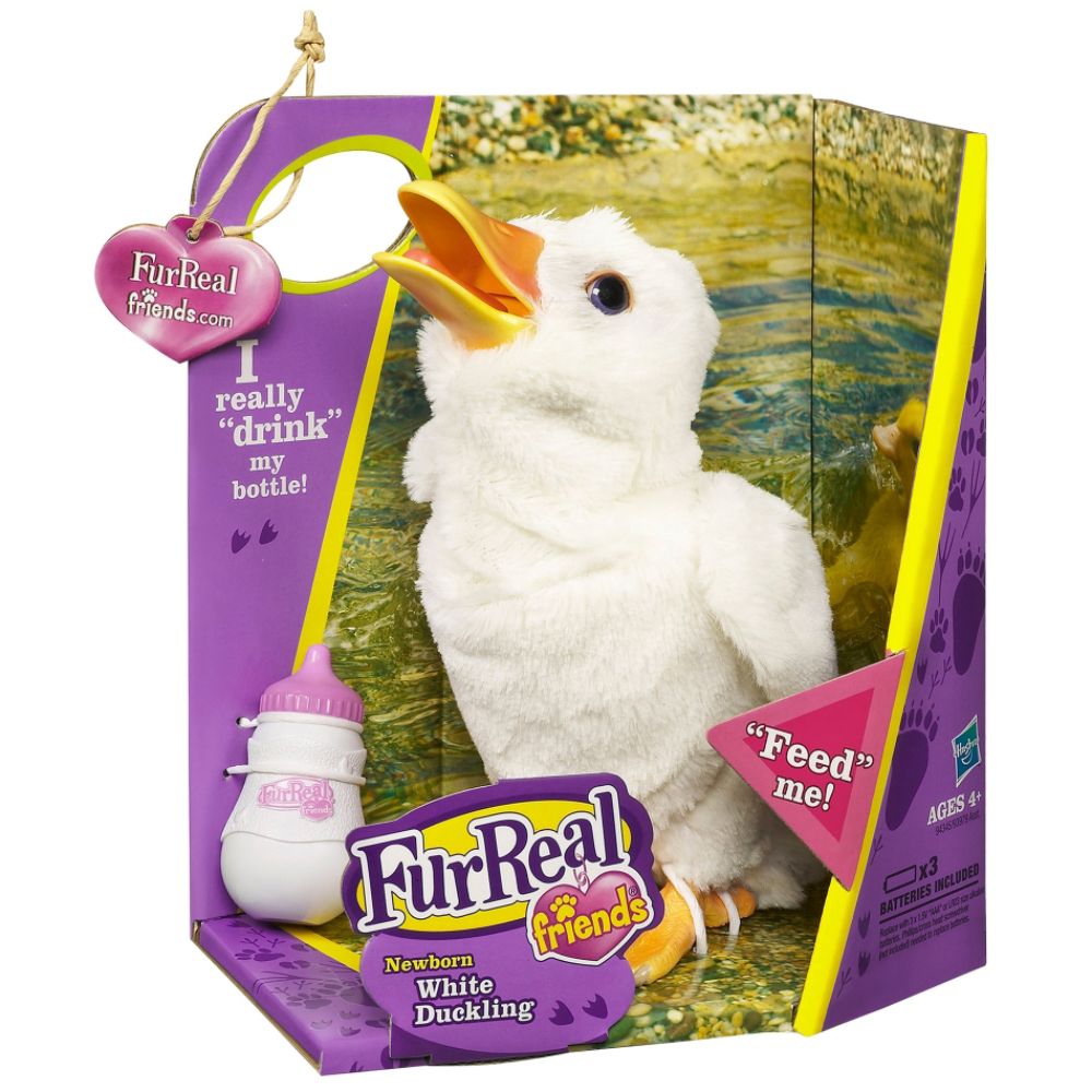 Hasbro FURREAL FRIENDS Newborn White Duckling
