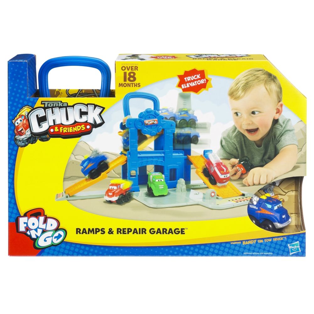 Tonka ® CHUCK & FRIENDS™ RAMPS & REPAIR GARAGE™ Playset at Kmart.com