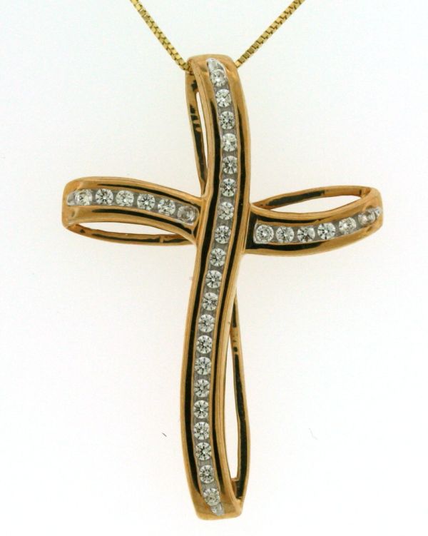 1/2 cttw Cross Pendant at Sears.com