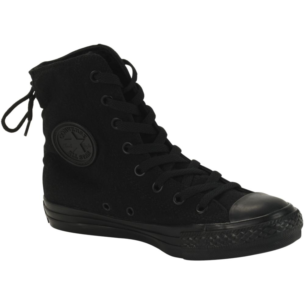  Black Chuck Taylors on Converse Women S Athletic Shoe Chuck Taylor All Star Slouchy   Black