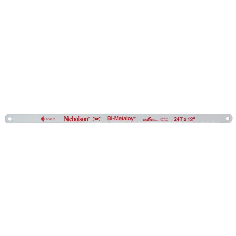 10-Pack 24-Tooth Bi-Metal Hacksaw Blades