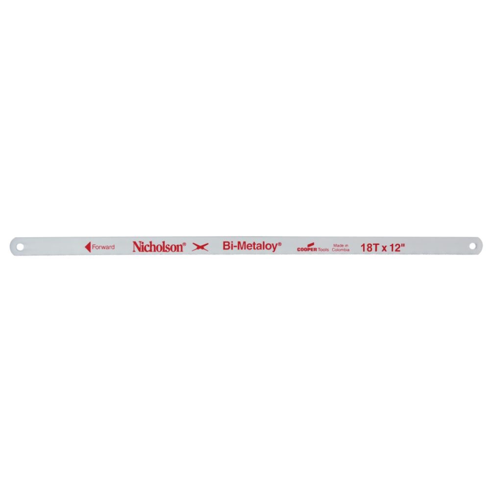 Nicholson 2 pc. 18-Tooth Bi-Metal Hacksaw Blades