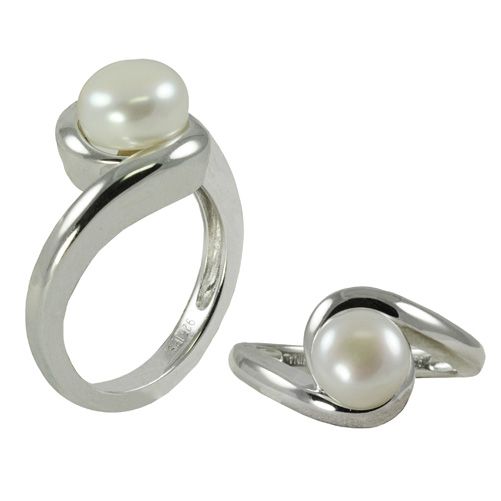 Sterling Silver 8-8.5mm Freshwater Pearl Ring at Sears.com