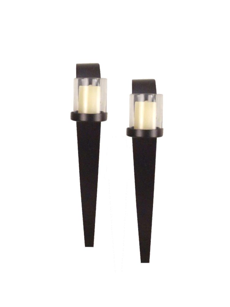 San Miguel MEDALLION S/2 WALL SCONCES\