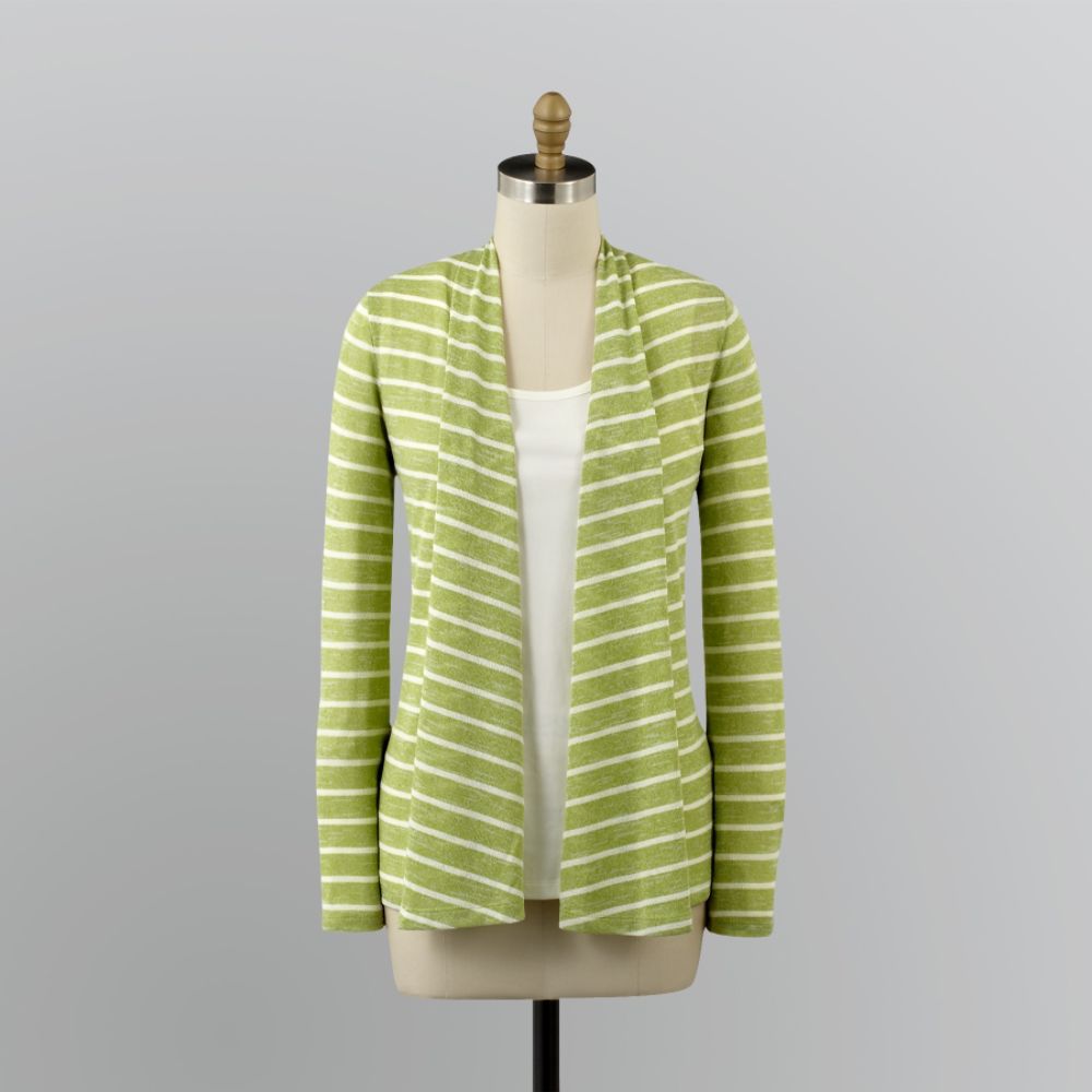 Sag Harbor Women's Flyaway Cardigan with Tank at Sears.com