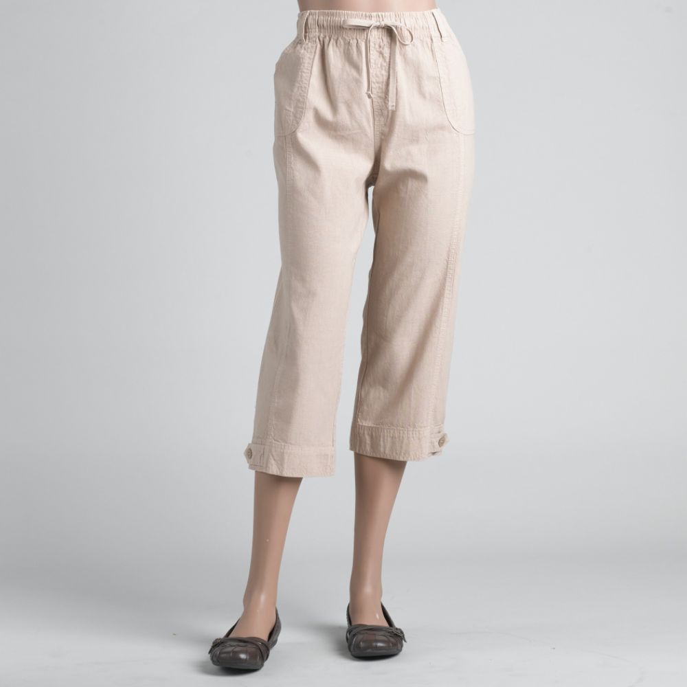 Miss Erika Women's Petite Capri Pants