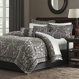 King Bedding Grey on Sherwood Grey California King 7 Piece Comforter Set  Madison Classics