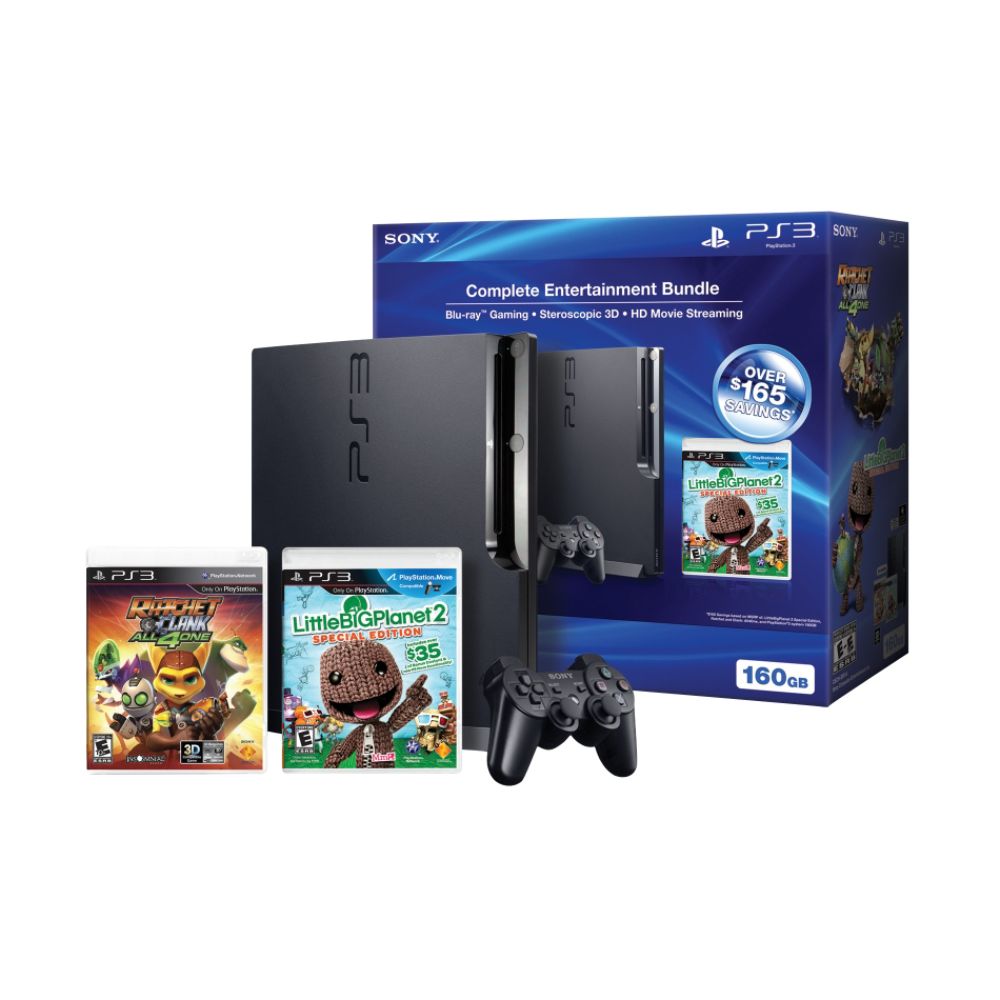 Sony PlayStation®3 Complete Entertainment Bundle at Sears.com
