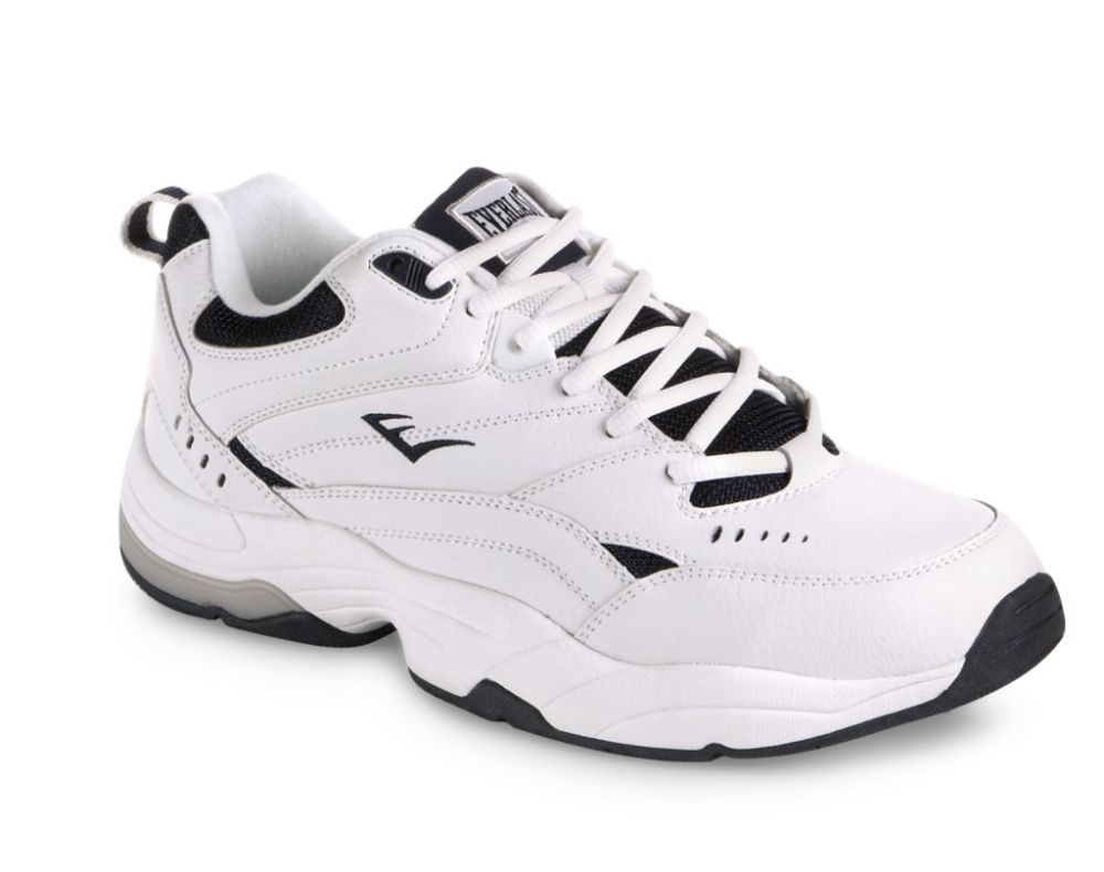 Everlast&reg; Men's Louis Leather Lace-Up Jogger WW - White at Kmart.com