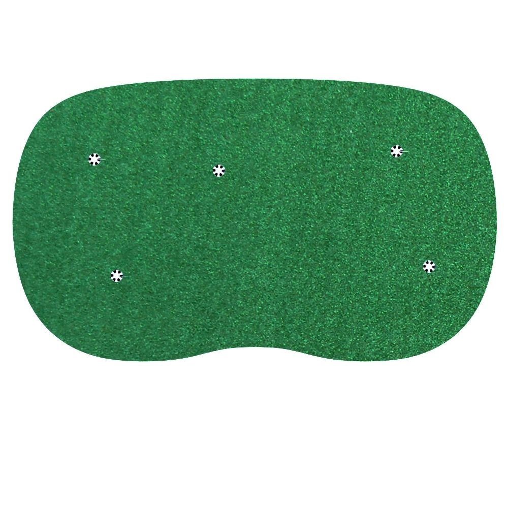 StarPro Greens 9 ft. x 15 ft. Indoor/Outdoor Synthetic Turf Nylon 5-Hole Practice Putting Golf Green at Sears.com
