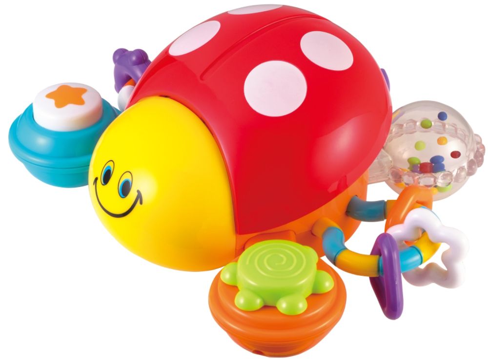 Winfun Press N Go Activity Ladybug Children's Toys