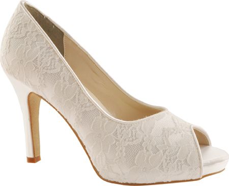 Touch Ups Women's Catalina II - White Satin/Lace at Sears.com